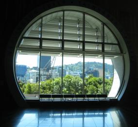Wellington Through A Window